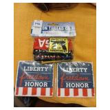Patriotic Trump patches and coasters