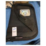 Allen soft pistol case and 9mm snap cap lot