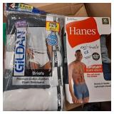 Mens boxer briefs Hanes xl, glidan 2xl