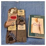 Tommy John cool cotton shirts ,v-toe socks