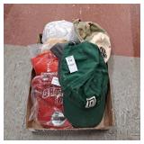 Lot of baseball caps
