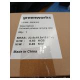 Greenworks polesaw bag new