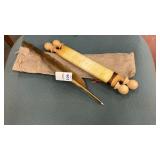 Gold guilded feather pen & scroll