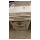 Augason Farms white rice bucket