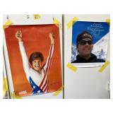 Mary Lou Retton 21x30 and Will Crossman, signed