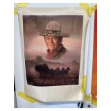John Wayne litho 28x20