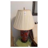 Oriental Floral Lamp