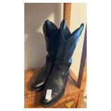 Black Cowboy Boots Size 11