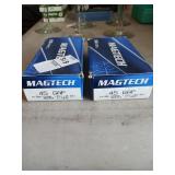 2 full boxes of Magtech 45 GAP 230 gr.