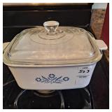 Vintage Corning Ware Blue Cornflower casserole