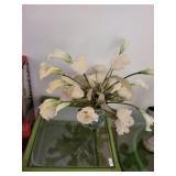 Lilly & poppies artificial