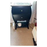 Dark Wood Bed-Side Table