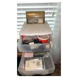 Sewing/Craft Storage & Electric Scissors