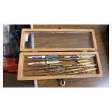 Lot of Mcquaide Trucking Advertising Pens