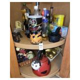 Lady bug teapot & cooking items