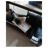 Radio, light, misc lot