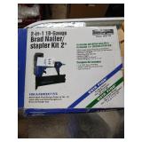 Central Pneumatic 2" brad/stapler kit
