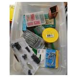Hardware lot, tote with lid