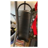 CD Tower with Assorted CDs