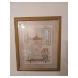 Sarah Malin signed wall art