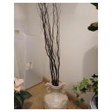 Ceramic dragon vase 14" high