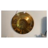 Brass Chinese ï¿½good fortuneï¿½ dragon wall decor,