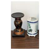 Asian vase & Candle Stand