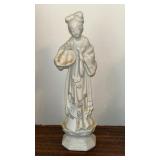 Asian Peasant Figure porcelain 10 in