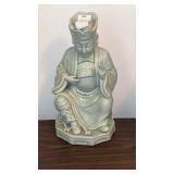 VTG ceramic Buddha figurine  10 1/2 in