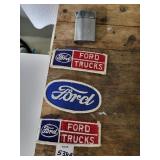 Bentley lighter & Ford patches