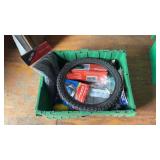 Tote of Bicycle Parts, Some New