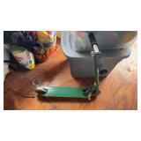 Small Green Scooter