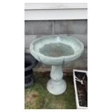 Plastic Decorative Bird Bath