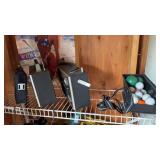 Lot of Radios and Golf Balls