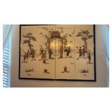 Oriental 4 Panel Picture