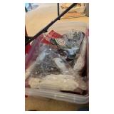 Tote of Christmas Decor