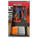 Drawer of Screwdrivers
