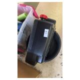 Two Oil Drain Containers