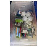 Tote of Lightbulbs
