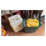 Trash Can and Water Can