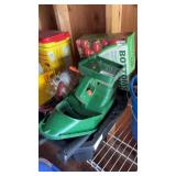 Garden Tools and Seed Spreader