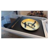 Box of Decorative Pictures and Frames