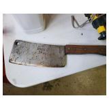 Brades solid steel 9 in. Meat cleaver