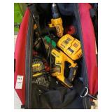 Dewalt 20 Volt sawzall and drill with 2 chargers