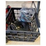 Crate of misc cable