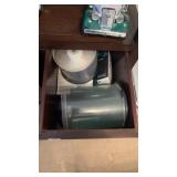 Drawer of CDs and DVDs