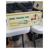 Ward Trucking clock