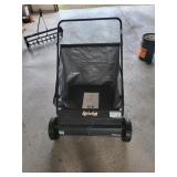 Air Fab 26in. Leaf/ lawnsweeper like new easy on
