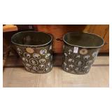 Two Presidents Trash Cans