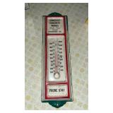 Vintage Somerset Concrete Works Thermometer